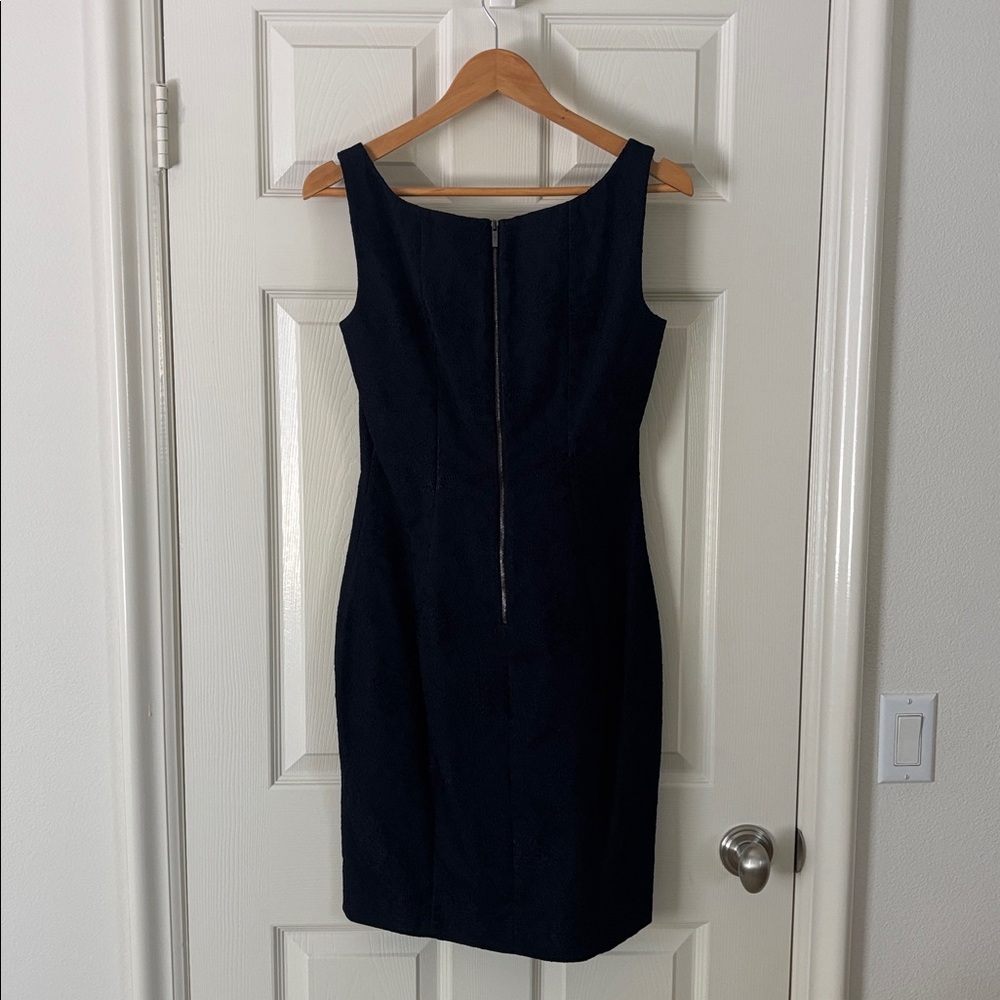Elie Tahari Classic Black Midi Dress - Picture 2 of 4